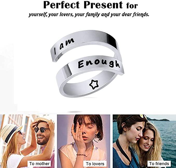 I Am Enough Ring